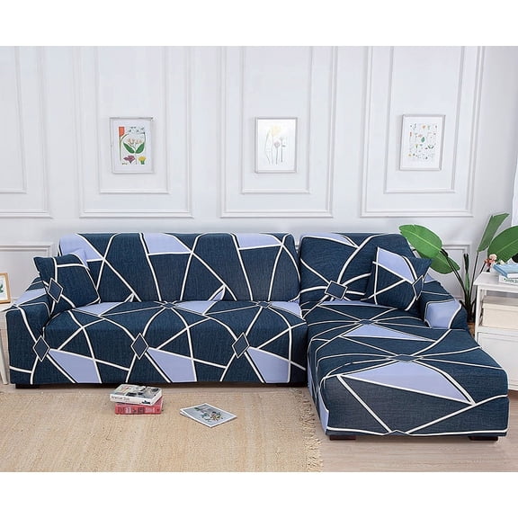 Stretch Sofa Covers Elastic Cover for Couch Covers L Shape Sectional Slipcovers Furniture Protector for Living Room Fundas Sofa
