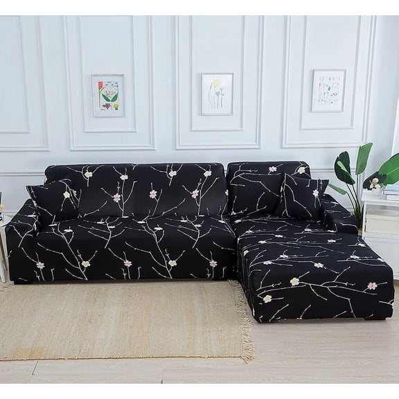 Stretch Sofa Covers Elastic Cover for Couch Covers L Shape Sectional Slipcovers Furniture Protector for Living Room Fundas Sofa