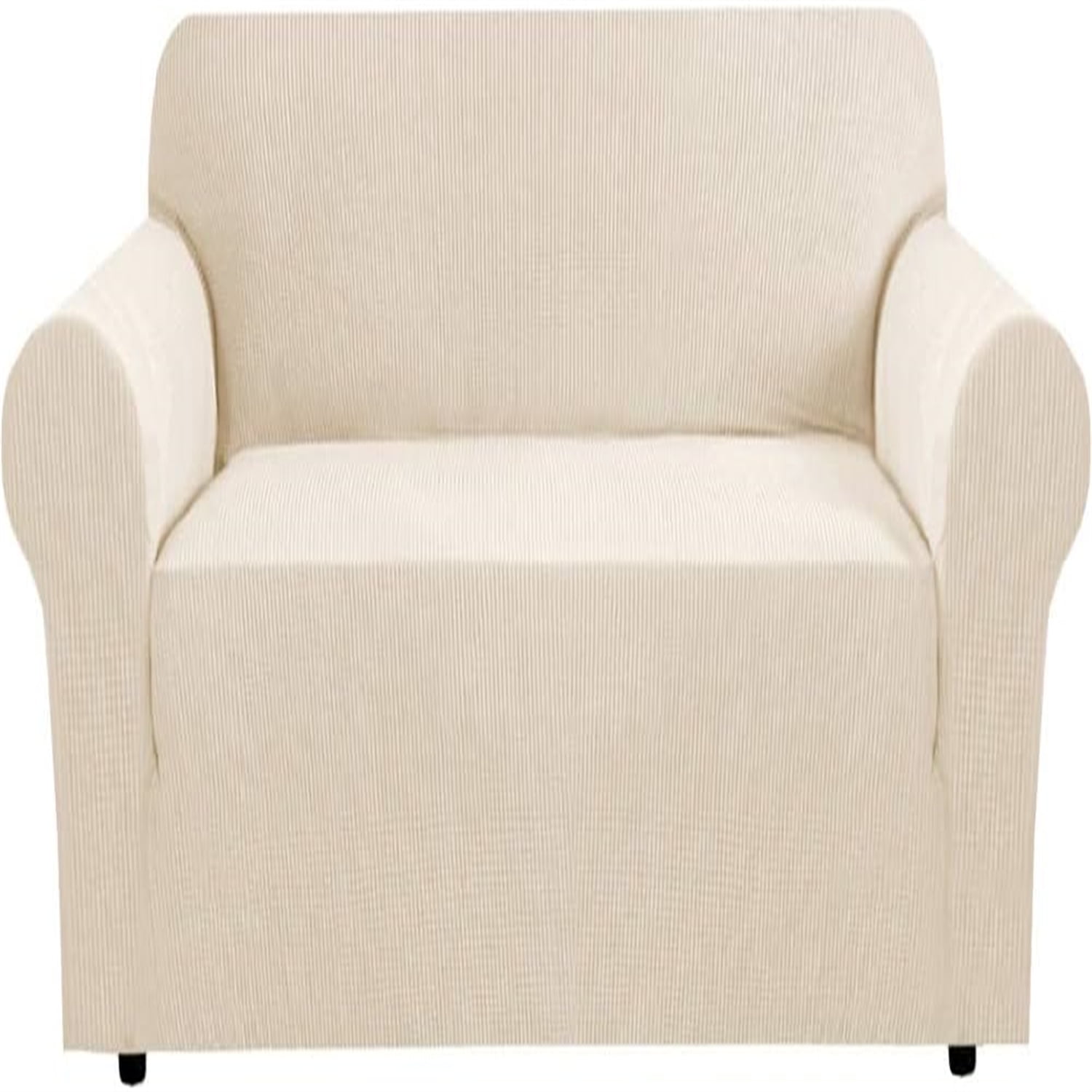 Stretch Sofa Covers for 3 Cushion Couch Covers Sofa Slipcovers for Living Room Feature Thick Checked Jacquard Fabric with Elastic Bottom, Sofa Large