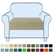 Stretch Sofa Seat Cushion Cover Couch Covers Furniture Protector (Armchair, Sand)