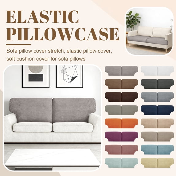 Stretch Sofa Seat Cushion Cover Sofa Backrest Couch Covers Furniture Protector Armchair (Mint Green,T-Back)