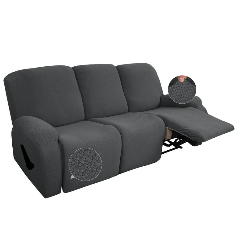 Stretch Sofa Slipcover for 3 Seater Recliner Slipcover Jacquard