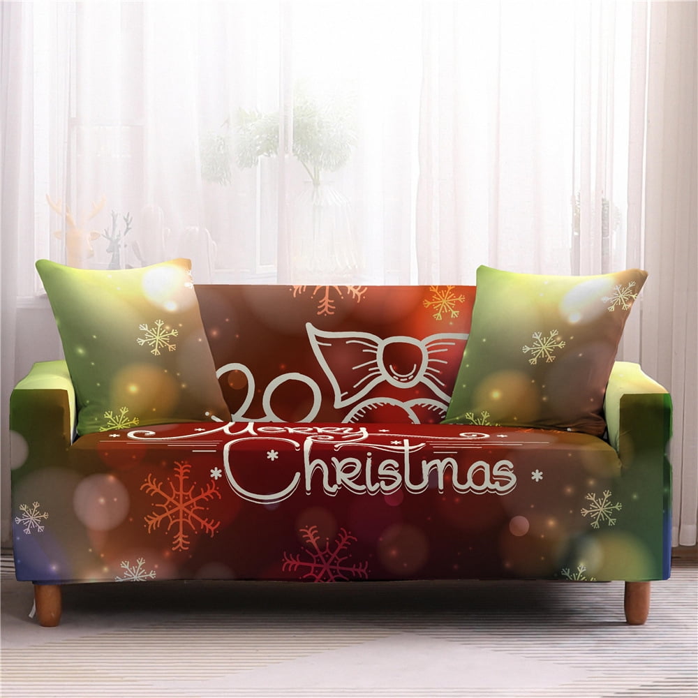 Stretch Sofa Slipcover Christmas Theme Sofa Cover Furniture Protector