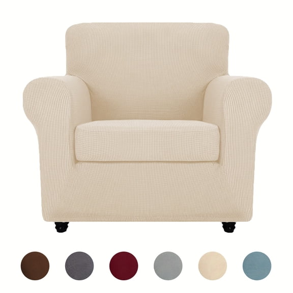 Stretch Sofa Slipcover Sets (2/3/4-Piece), 1/2/3-Seat Jacquard Couch Covers for Living Rooms and Offices Home Decor Modular Sofa Set