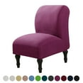 thumbnail image 1 of Stretch Sofa Slipcover Single Chair Covers Furniture Protector Covers For Home-purple, 1 of 8
