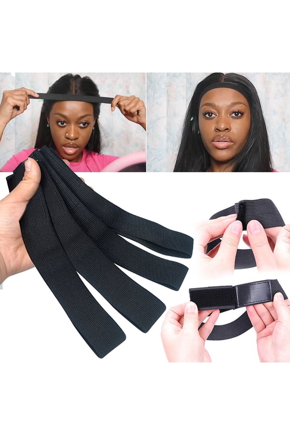 Stretch Stick Big Rubber Bands Thick for Hair Ribbons for Girls Bun Holders for Women's Hair Toddler Ponytail Holders Lace Fusible Band, Elastic Band For Wig Edge, Wig Edge Wrapped To The Paving Edge,