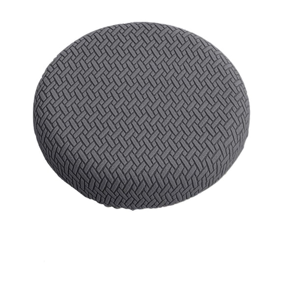 Stretch Stool Covers 17-23 Inch Diameter Slip-Resistant Elastic Round Seat Covers Spandex Fabric Bar Stool Protectors