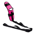 thumbnail image 1 of Stretch Strap for Foot, Calf & Hamstring Muscles. Guided Stretching Device for Posture Correction - rose Red, 1 of 5