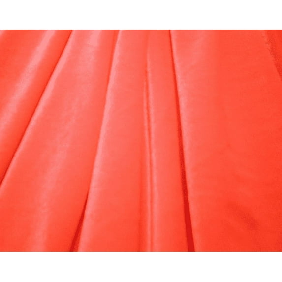 Stretch Velvet Fabric 60'' Wide by the Yard CRAFT DRESS FABRIC 24 COLORS panels", (Color: Coral)