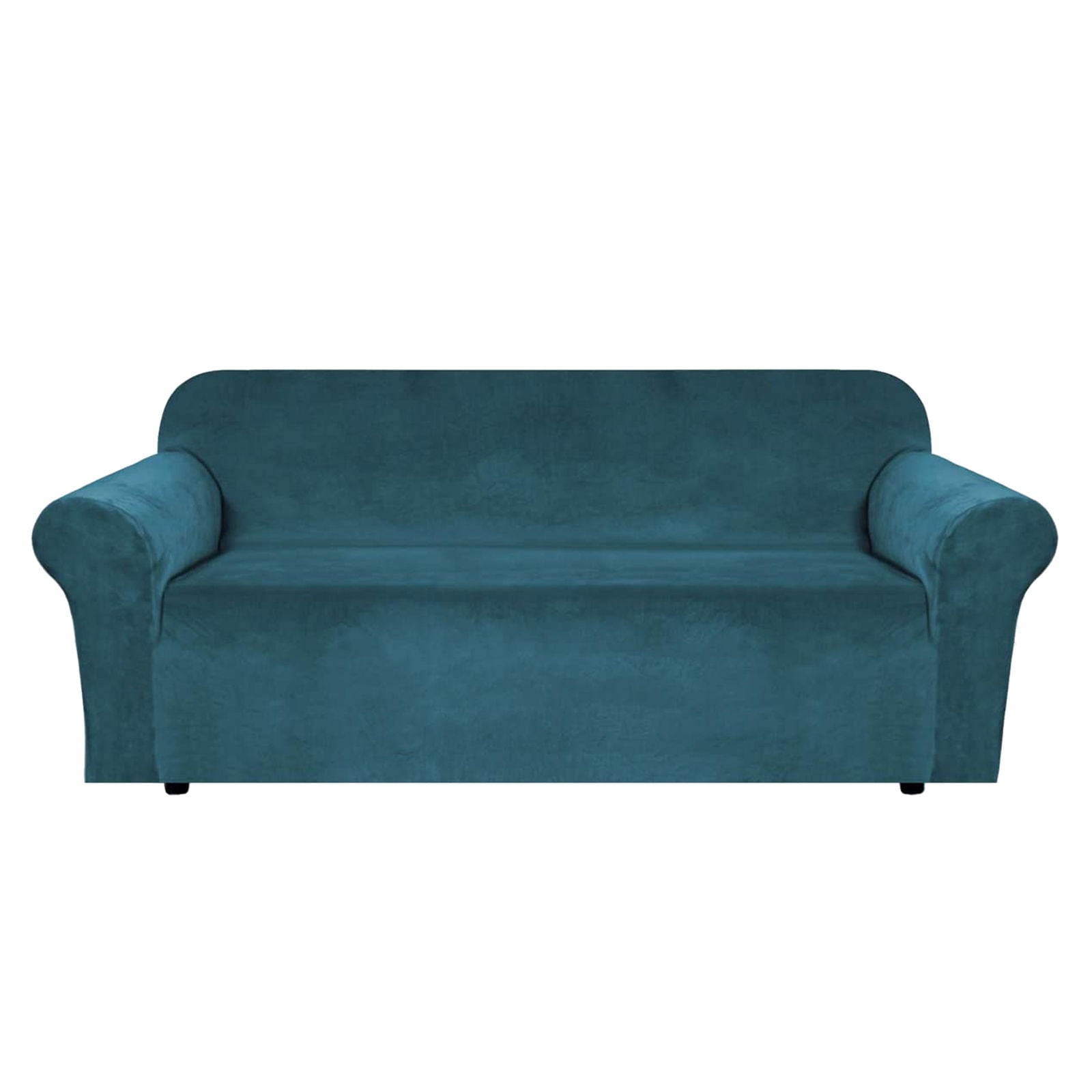 Stretch Velvet Sofa Slipcover,Non Slip Sofa Cover Washable Couch Cover