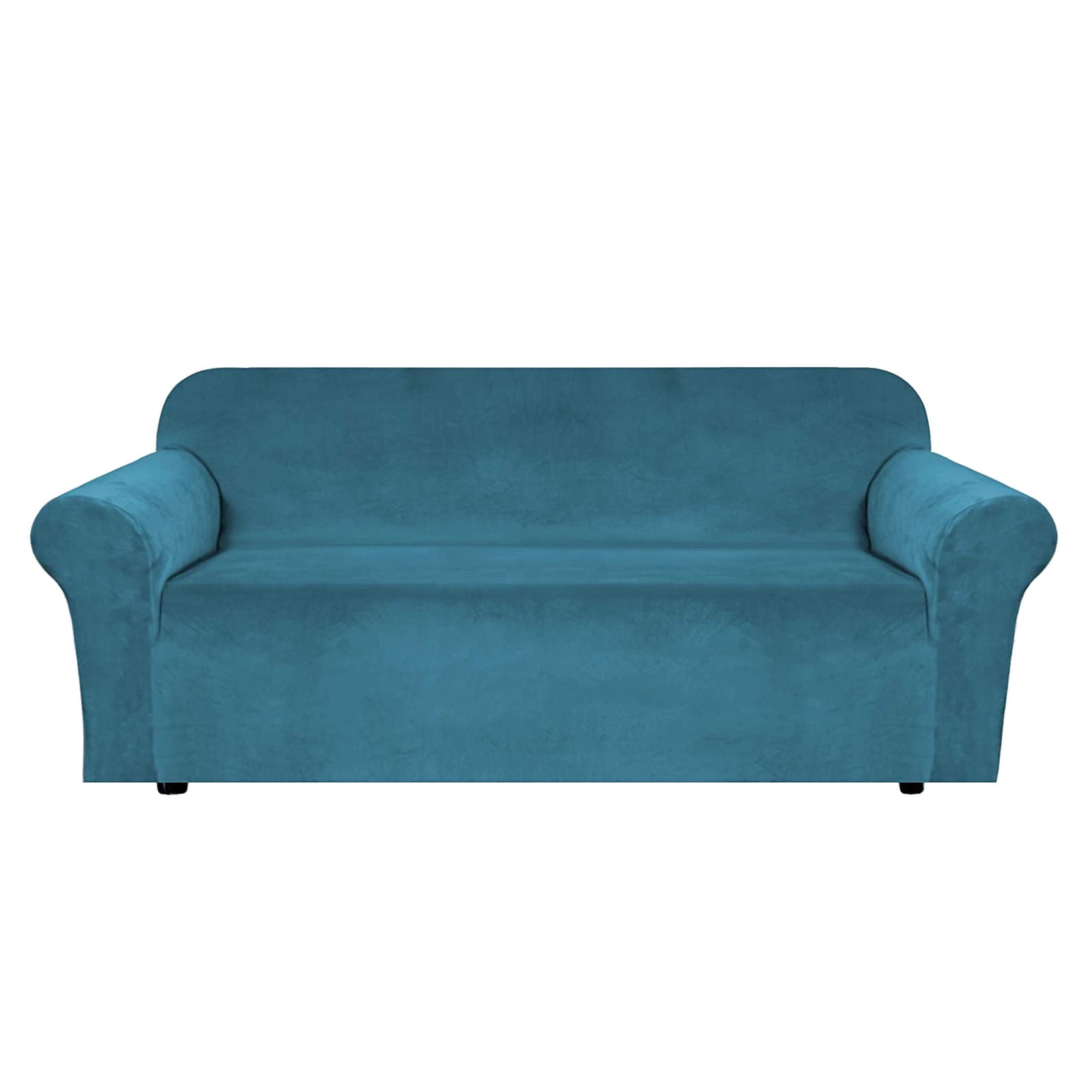 Stretch Velvet Sofa Slipcover,Non Slip Sofa Cover Washable Couch Cover