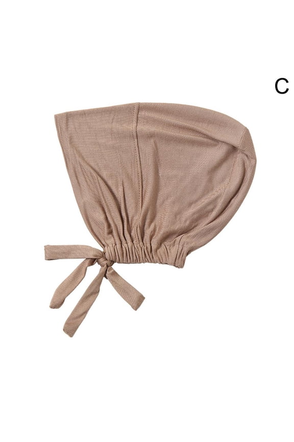 Stretch Women Muslim Turban Cap Inner Hijab Islamic Underscarf Bonnet Modal Hat~ G2M2