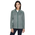 thumbnail image 1 of Stretch Women's Full-zip Forest Heather Tech-shell Compass, 1 of 3