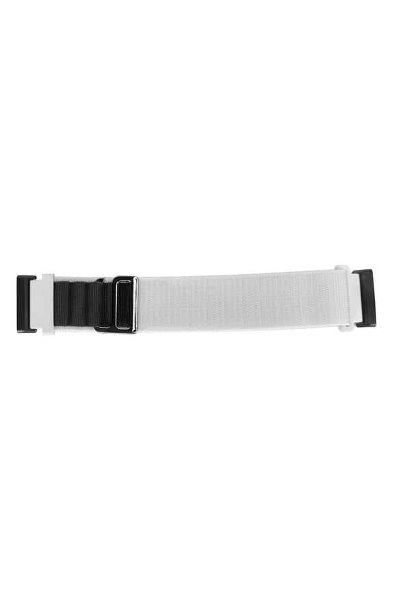 Stretch Woven Nylon Smartwatch Band Strap Replacement Accessory Fit for 2 White and Black