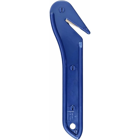 SSBM Blue Stretch Wrap Blade Cutter with Refill Blades 10 Pcs for opening pallets