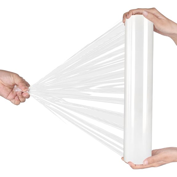 Stretch Wrap Roll Heavy Duty Plastic Moving Wrap 15" X 500FT