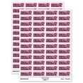 thumbnail image 1 of Stretch for Excellence Giraffe Teacher Student School Sticker Set - Light Pink - Matte Finish - 1.25" Mini, 1 of 7