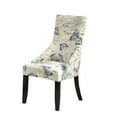 thumbnail image 1 of Stretch wingback Side Chair slipcover Printed, armless wingback Chair Cover with Elastic Bottom Sloping Armchair Covers Removable Washable Armchair Covers-AH-1 Pcs, 1 of 8