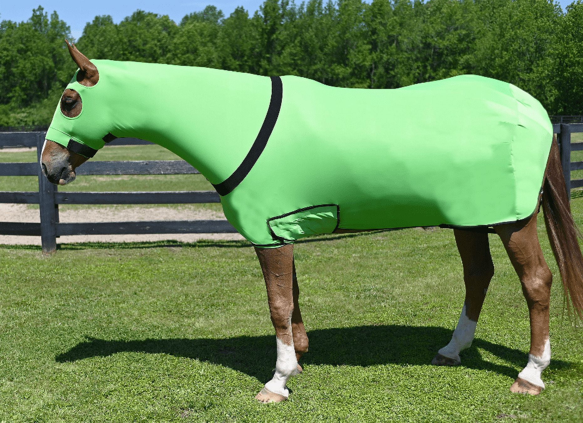 StretchX Full Slicker w/ Zipper L Lime Green - Walmart.com