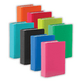 thumbnail image 1 of Stretchable Book Cover Set of 8 Assorted Solid Colors Standard Size Stretchable Fabric Book Covers Fit Books 8" x 10" inches & Up, 1 of 7