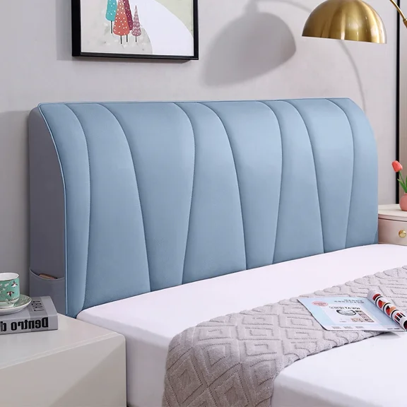 Stretchable Headboard Cover - Dust proof Slipcover Protector for Twin, Full, Queen, King Beds