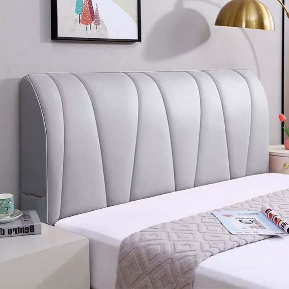 Stretchable Headboard Cover - Dust proof Slipcover Protector for Twin, Full, Queen, King Beds