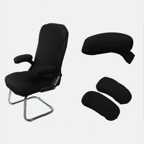 Stretchable Office Chair Armrest Covers Removable Elastic Protector Set of 2