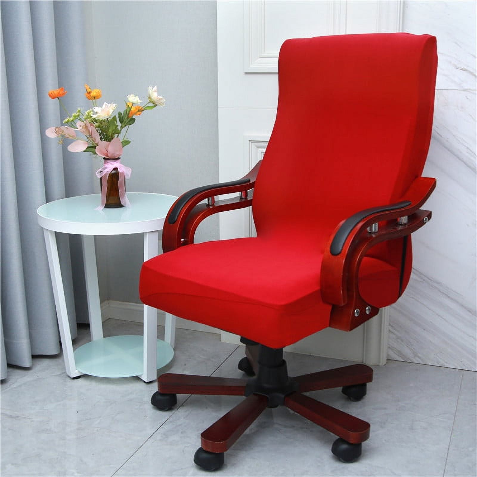 Stretchable Office Chair Cover Computer Swivel Chair Protector Armchair