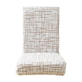 thumbnail image 1 of Stretchable Office Desk Chair Slipcover Washable Polyester Seat Protector Cushion Cover For Home Workspace Coffee, 1 of 7