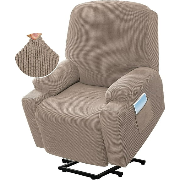 Stretchable Recliner Chair Cover for Power Lift Recliners – Fitted ...
