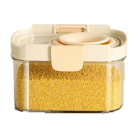 Stretchable Silicone Seal Jar Easy Grain Storage Kitchen Food Container For Cereals & Bulk Foods Food Grade Airtight