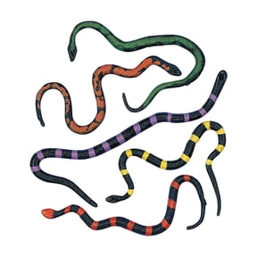 Stretchable Snakes - Party Favors - 12 Pieces