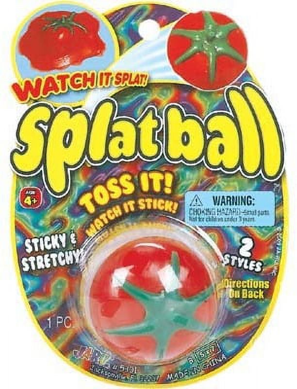 Stretchable Splatballs Assorted Designs Case Pack 12