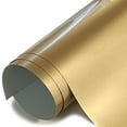 thumbnail image 1 of Stretchable WeedFoil Iron On Heat Transfer Vinyl 20" Matte Gold, 50 Yards, 1 of 5