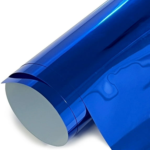 Stretchable WeedFoil Iron On Heat Transfer Vinyl 20" Royal Blue, 3 Yards