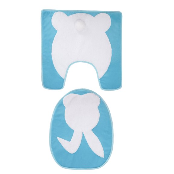 Stretchables Easters Rabbits Toilet Tanks and Lid Covers Set Soft Plushes for Home and Hotel Bathroom Accessories