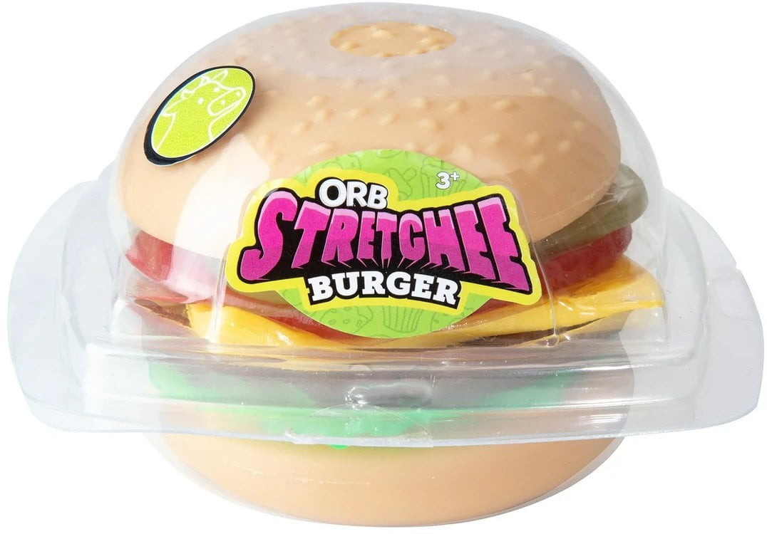 ORB Stretchee Foodz Secret Menu Burger Squeeze Toy
