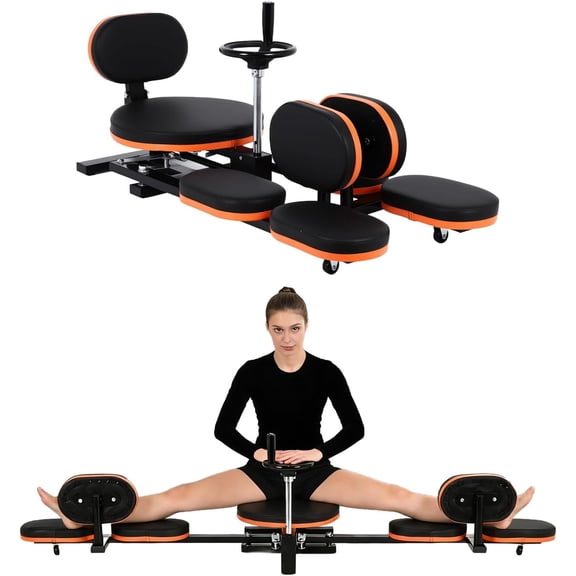 Stretcher,220lbs Heavy Stretch Machine,200? Adjustable Split Machine for Ballet, Gym Stretching Machine, Suitable for Ballet, Dance, Yoga, Gym Dedicated