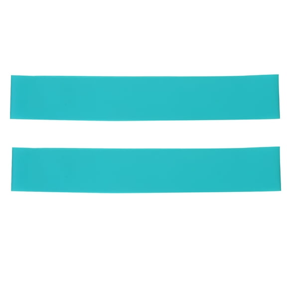 Toyandona 2Pcs Yoga Elastic Strap Latex Blue Fitness Bands for Resistance Training 11.8*2*0.02in
