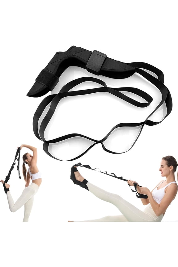 Stretching Strap, 2025 Official Flex Strap Stretching Strap for Lower Back Pain, Vivoflex Strap, Orthopedic Stretching Strap, Vivoflex Flex Strap Relieving Tension