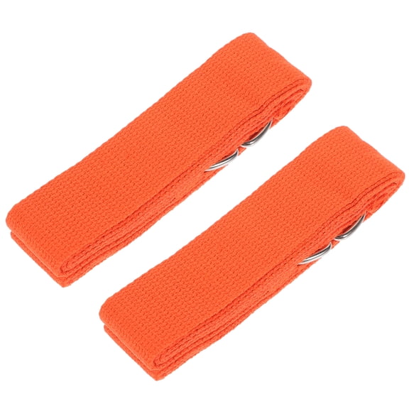 Beaupretty 2pcs Inelastic Stretching Strap for Yoga Portable Workout Accessories for Daily Exercise at Home