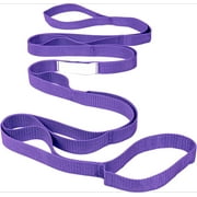 Stretching Strap Yoga Straps for Physical Therapy, 10 Loops Non-Elastic Stretch Band for Pilates, Flexibility, Exercise and Gymnastics