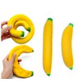 Stretchy Banana TPR Toys Banana Stress Toy Sand Toys Pinch Deformed