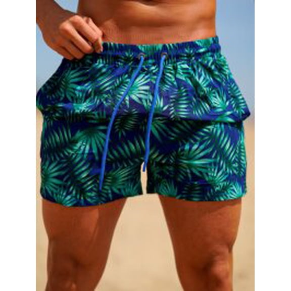 Stretchy Breathable Men's Beach Shorts | Quick Dry Poolside Vacation Trunks