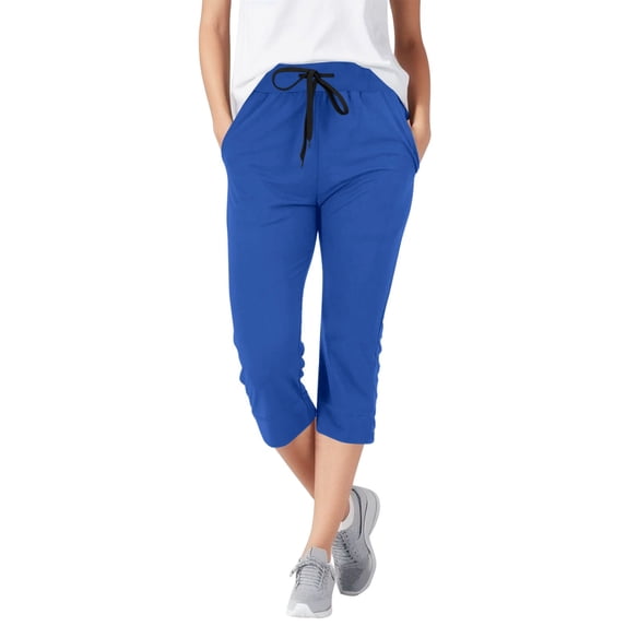 Stretchy Capri Pants Women 2026 Cargo Pants Daily Casual High Waisted Straight Tapered Capris Utility Bottoms Womens Fashion