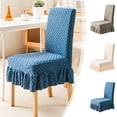 thumbnail image 1 of Stretchy Chair Covers for Holiday Decor and Everyday Use Elastic Slipcovers in Assorted Colors for Easy Fit and Protection Perfect for Dining Room Chairs and Special Occasions Topliu, 1 of 8