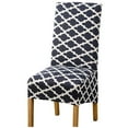 thumbnail image 1 of Stretchy Chair Covers XL,Large Printed Chair Protector Removable Washable Non-slip Universal Anti-Dust Modern Spandex Chair Slipcovers for Dining Room Banquet Party-2 Pcs-A, 1 of 7