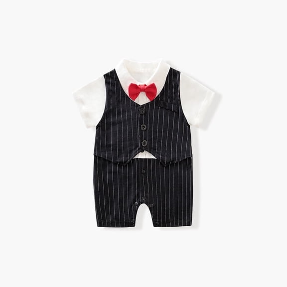 Stretchy & Comfortable Baby Short-Sleeve Onesies – Assorted Colors