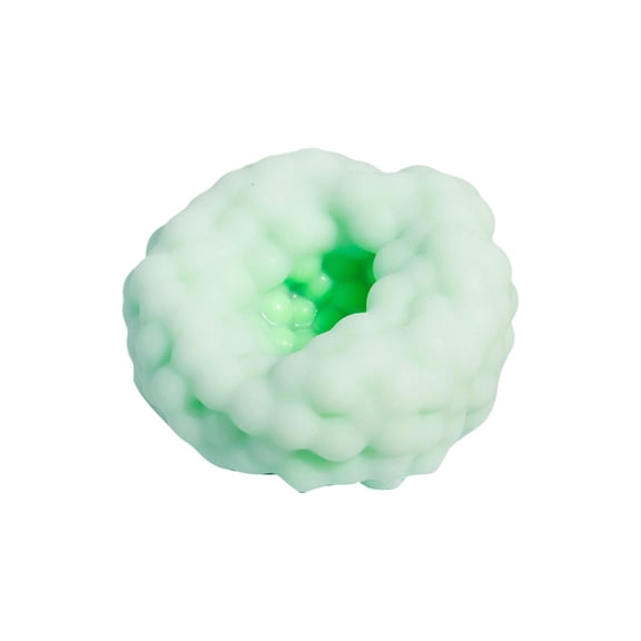 Stretchy Fidget Decor, Silicone, 2.36 in, Apple Green, Sensory, Fidget Ball, Stress Relief, Anxiety Stress Relief, Desktop Decor, 1 Pc