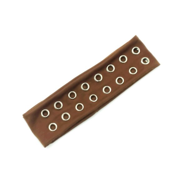 Stretchy Headbands With Hollowed Eyelets For Men Women Hiphop Dancing Headpiece